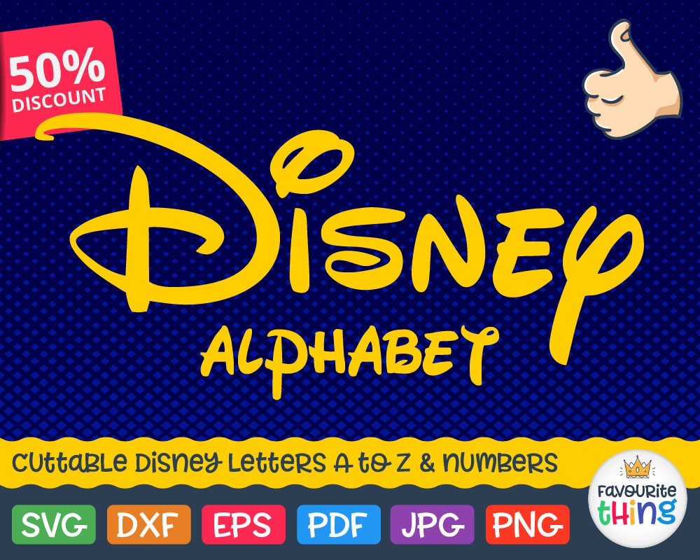 Free Free 83 Disney Svg Font SVG PNG EPS DXF File