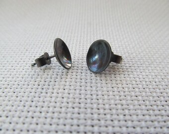 Little Domes - Oxidised Sterling Silver