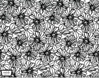 Graphyx - Camillia Black by Mark Hordyszynski from Michael Miller