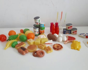 Vintage Plastic Play Food Hong Kong