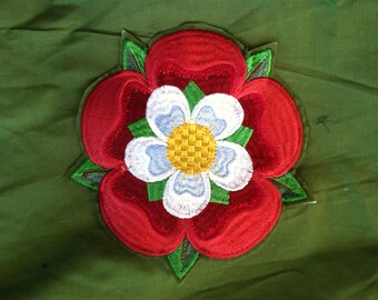 6 x 6 inches Tudor Rose (Renaissance) - Badges (Patch)