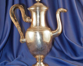 Vintage Vessel -- Decorative Coffee Pot, Teapot, Flower Vase - Eclectic Style - Boho Home - Thrift Finds - Flea Market Flip - World Traveler