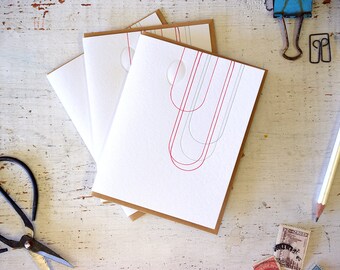 Loop Letterpress Notecard