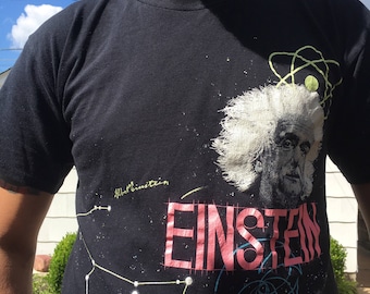 Vintage smithsonian 1987 einstein tee
