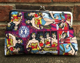Wonder Woman Large Clutch Bag