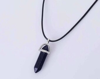 Apache Tears Crystal Necklace
