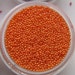 Orange Micro Beads. 5 grams