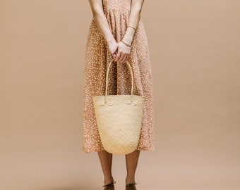 Mabel Tote-Beach Bag-Summer Bag-Summer Tote-Beach Tote-Market Bag-Grocery bag-Basket bag-Straw bag-Woven bag-Woven tote-Summer Basket Bag