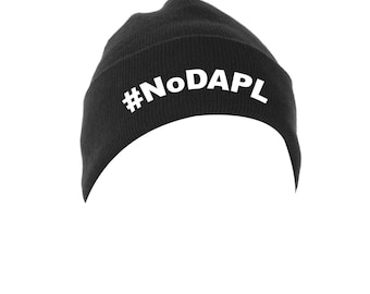 standing rock #nodapl beanie hat water is life water protectors divest