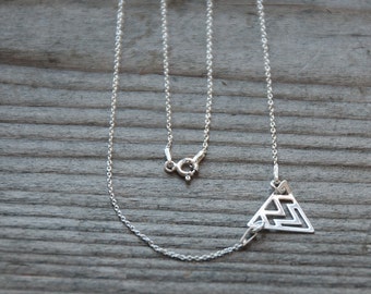 5 pics Sterling Silver Necklace Base, Silver Chain For Necklace, Necklace Components, Jewelry Components, Silver Necklace Base for 1 Charms