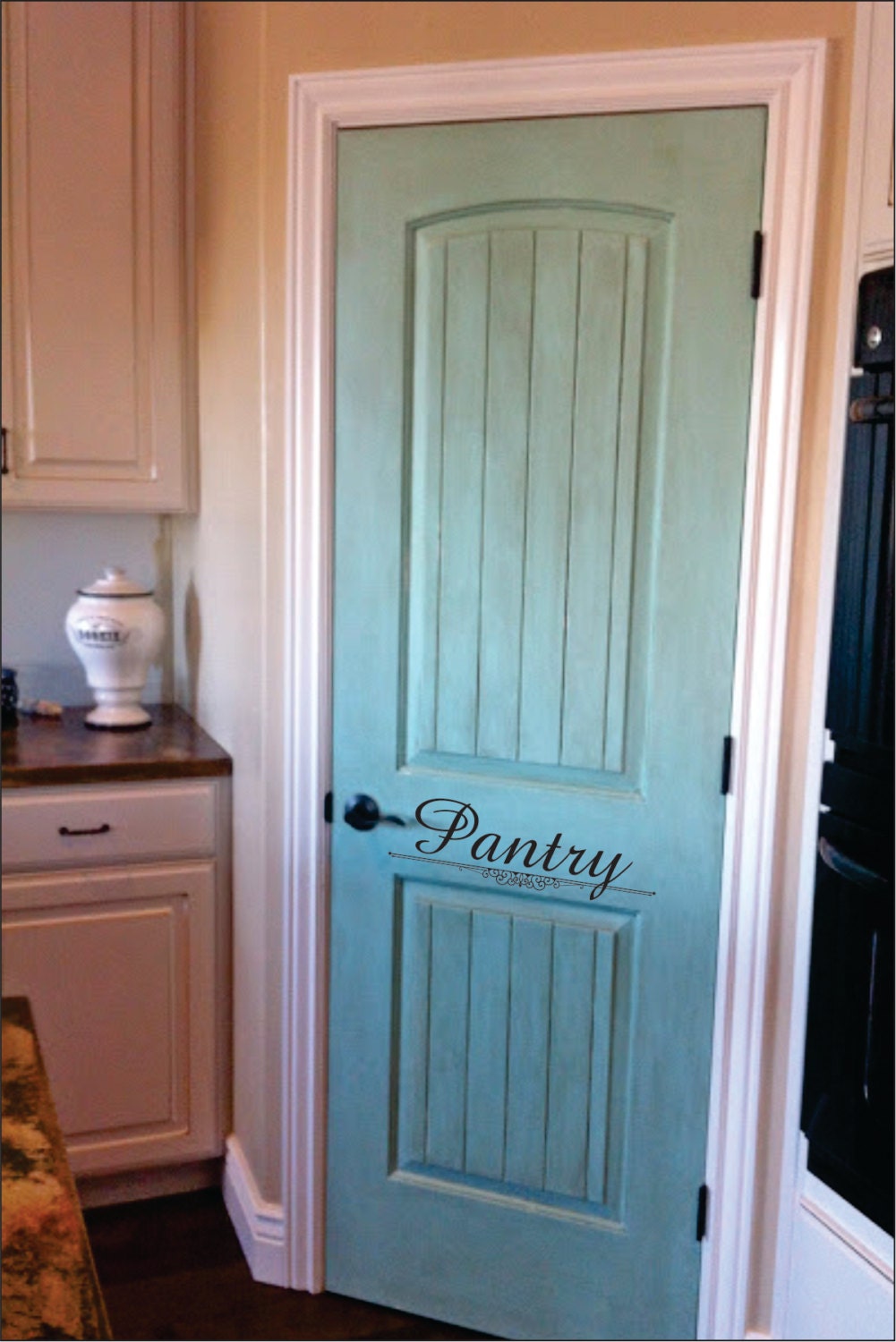 Pantry Door Vinyl Decal