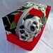 SALE! Project Bag -Knitting & Crochet - Medium Box Bag - Skulls and Roses
