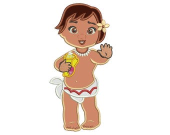 Free Free 224 Baby Moana Svg SVG PNG EPS DXF File