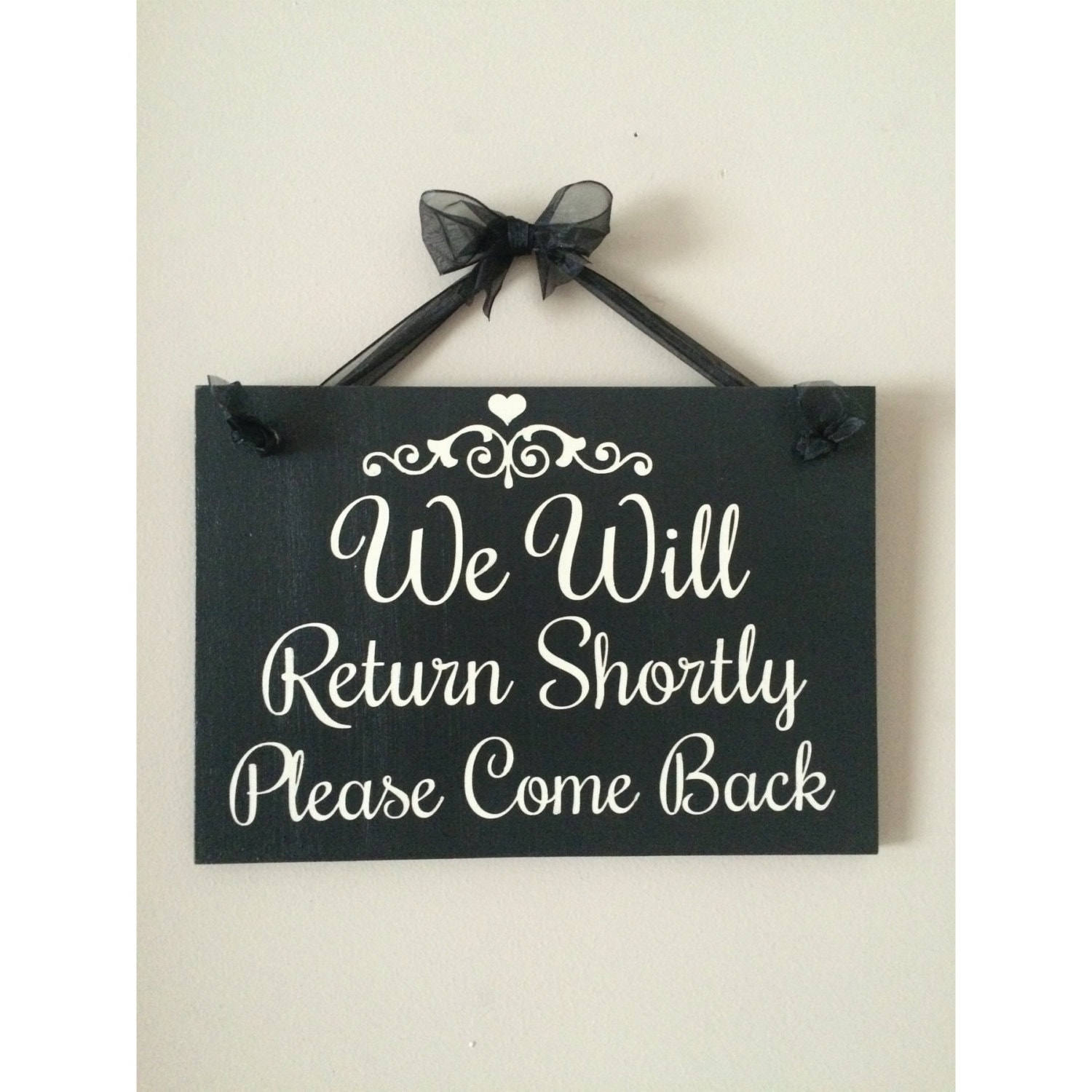 Will Return Shortly Sign Printable - Printable Word Searches