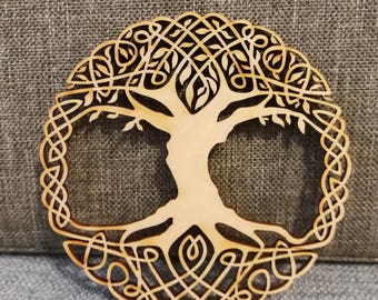 Cheap Shipping 30cm TREE of life wood laser cut Various Sizes Available EXCELLENT QUALITY home decoration hanging