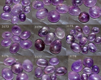 AMETHYST QUARTZ Gemstone AAA Fantastic Cabochon Lot Loose Gemstones Jewelry gift for her Natural Gemstones cabochon loose gemstone Cabochons