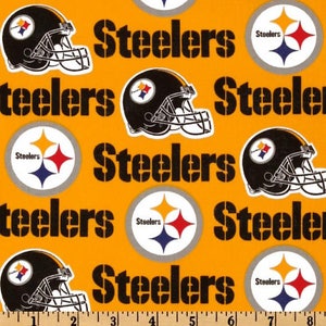 Steelers fabric  Etsy