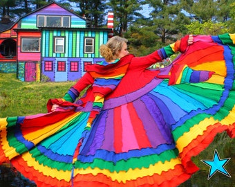 KATWISE Sweater Coat - Rainbow Magic - Tutorial PDF