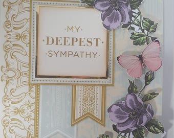 Deepest Symathy greeting card