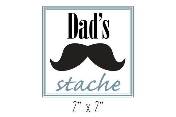 dads stache jar topper printable template