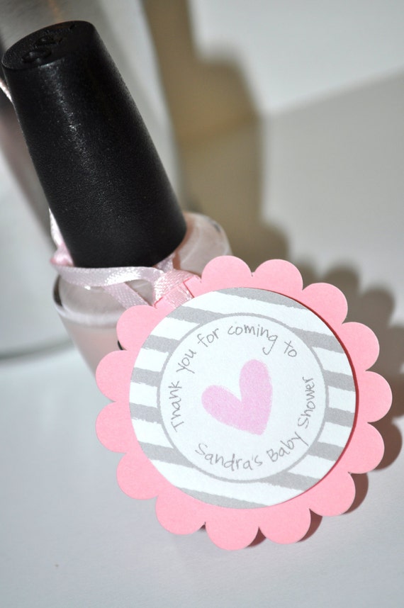 Nail Polish Tags For Baby Shower Baby Shower Ideas