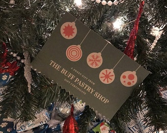 50 Dollar Gift Certificate- Holiday, Christmas, Vegan, Sugar Free, Gluten Free, Paleo, Healthy