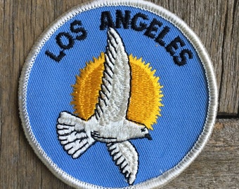 Los Angeles California Vintage Travel Patch