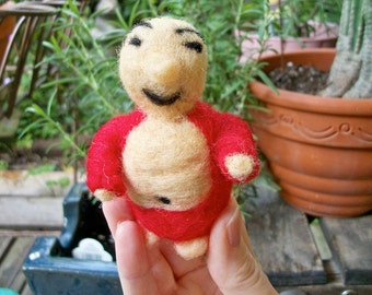Buddha, Laughing Buddha, Handmade Buddha, FeltWithAHeart