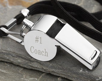 Personalized Whistle - #1 Coach