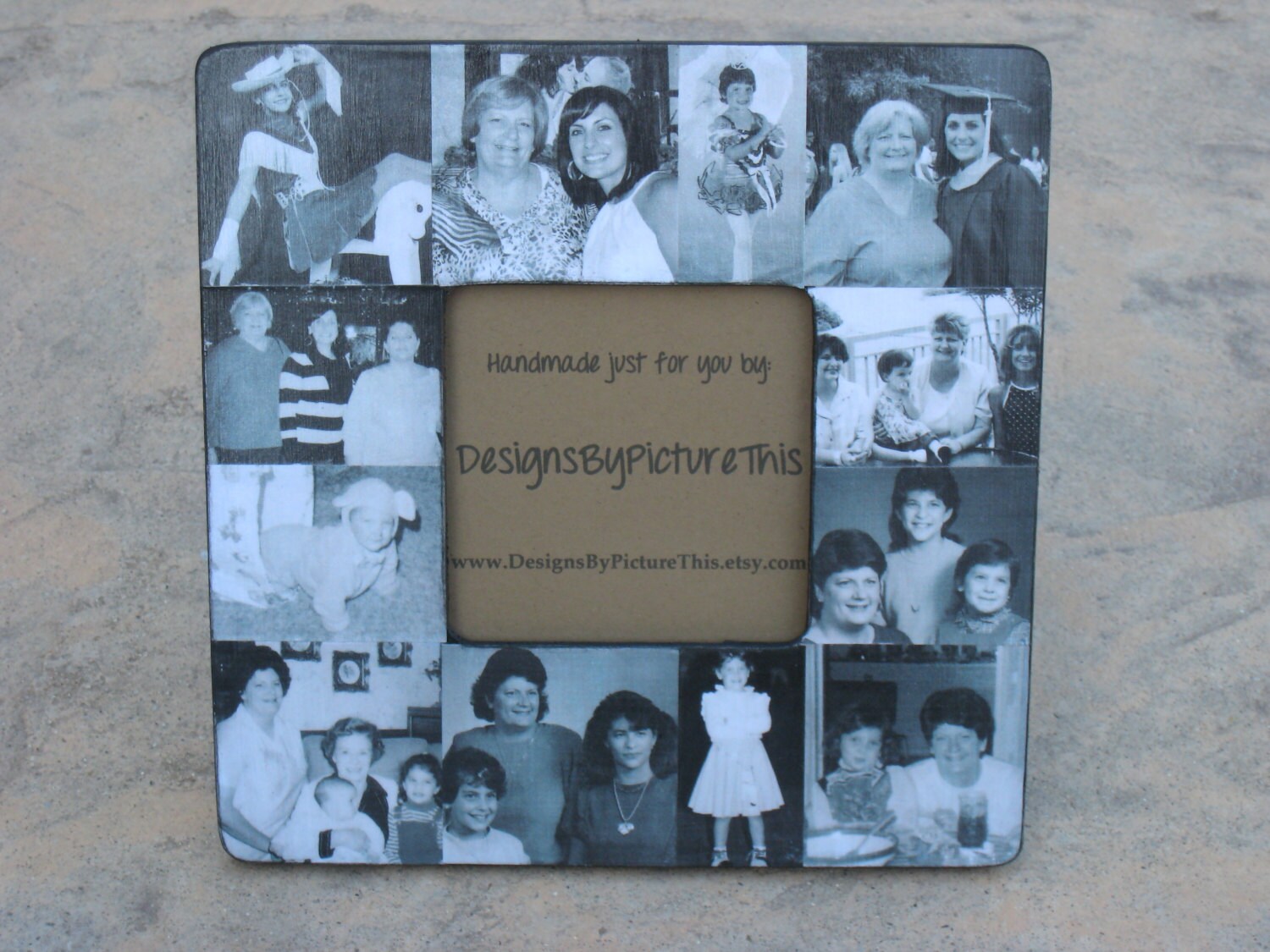 Personalized Mother of the Bride Gift Collage Picture Frame
