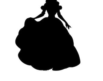 Download Belle silhouette | Etsy