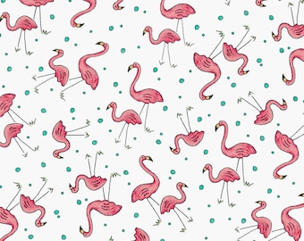 Mini Flamingos Roam Sweet Home By Maywood Studio