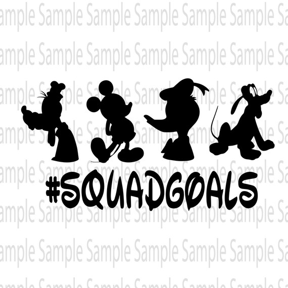 Download Disney Classics Squadgoals SVG PNG Cut FIle