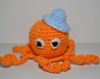 Crochet Octopus and Turtle Key-rigs