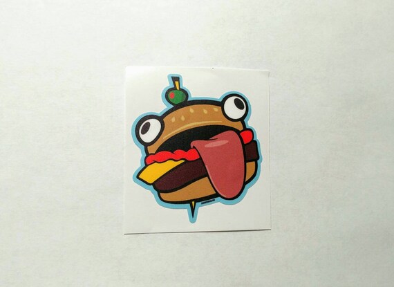 Durr Burger Fortnite Fast Food Sticker