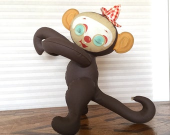 Vintage Blow Up Monkey