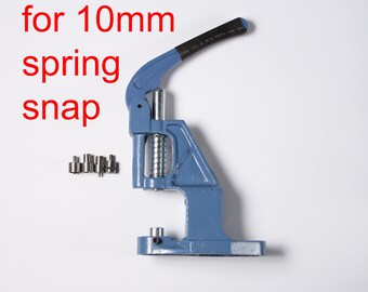 KIT 10mm Spring Snap Setter Tool Machine Hand Press Handpress