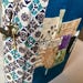 Hand crafted Journal, Collaged Blue Junk Journal, Keepsake Journal, Junk Journal, Writers Journal, Dairy, Art Journal