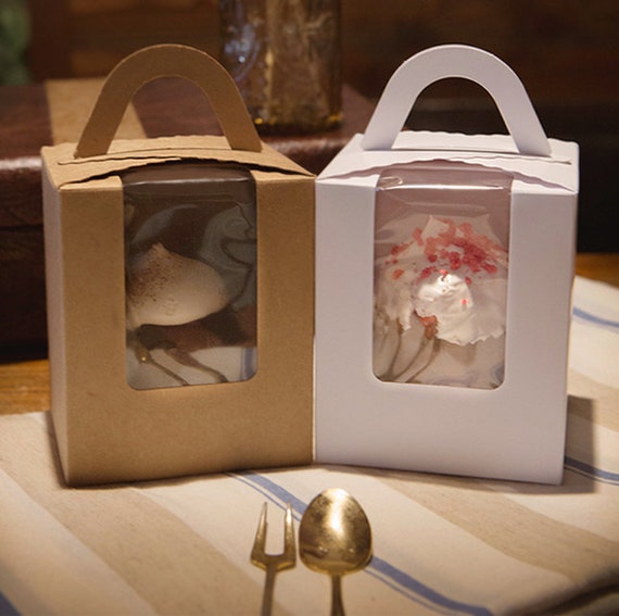 5 single cupcake boxes cupcake boxes muffin box cupcake box
