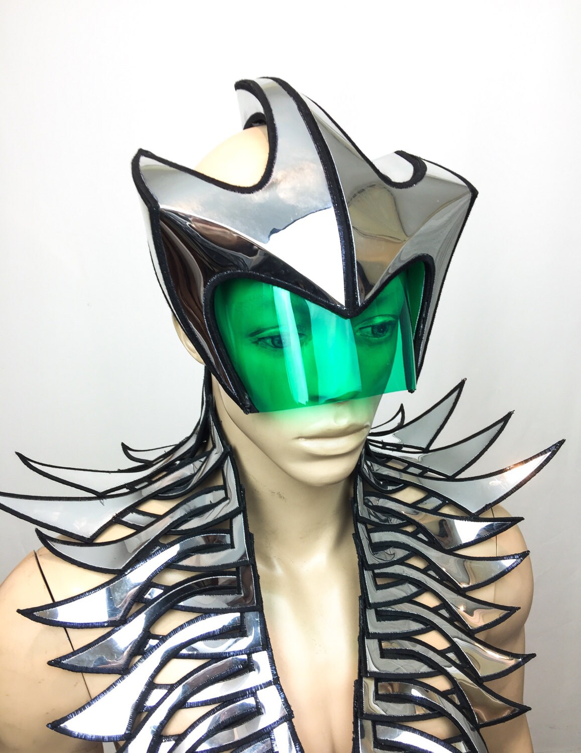 Hammerhead shark mask futuristic goggles sci fi eyewear