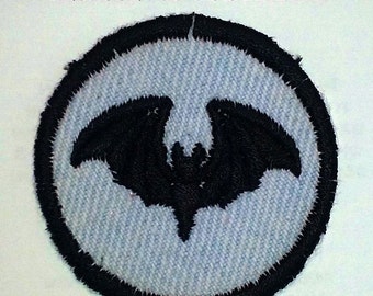 Bat Iron On Patch / Merit Badge