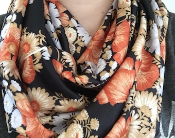 Floral Infinity Scarf
