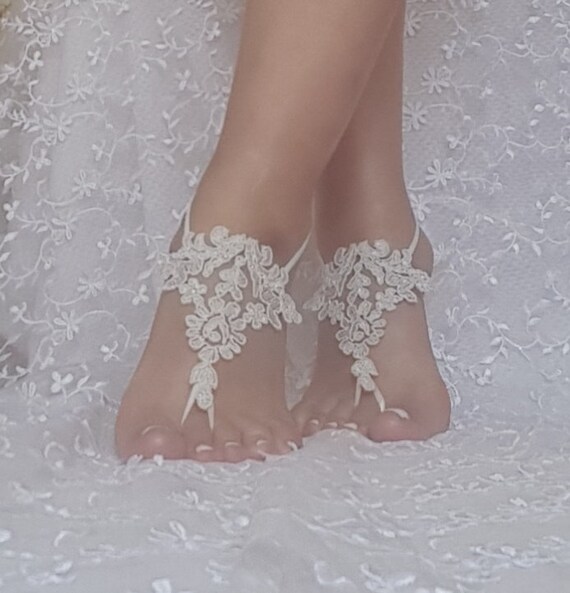 silver lace barefoot sandal beach wedding barefoot sandal bridal barefoot sandals wedding barefoot sandal beach shoe
