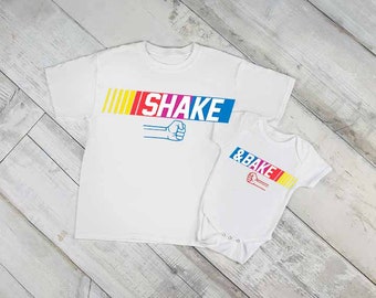 Shake & Bake - Digital Download Ricky Bobby Shake and Bake - If you're not first you're last Father's Day SVG - Father Son Matching Shirts
