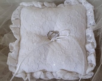 Elegant Ring Bearer Pillow