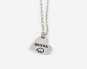 Momma Bear Necklace, Mama Bear Necklace, Mom Necklace, Gift For Mom, Mom Gift, New Mom Gift, Mom To Be Gift, Mother Necklace, Bear Jewelry