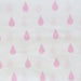 Half metre cotton fabric, raindrops fabric, raindrops pattern, pink raindrops, pink raindrops print, pink raindrops fabric, drops fabric