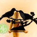 Bird Cake Topper, LOVE BIRDS Keepsake Topper, Black Bird Couple, Bird Pair *Original Design*