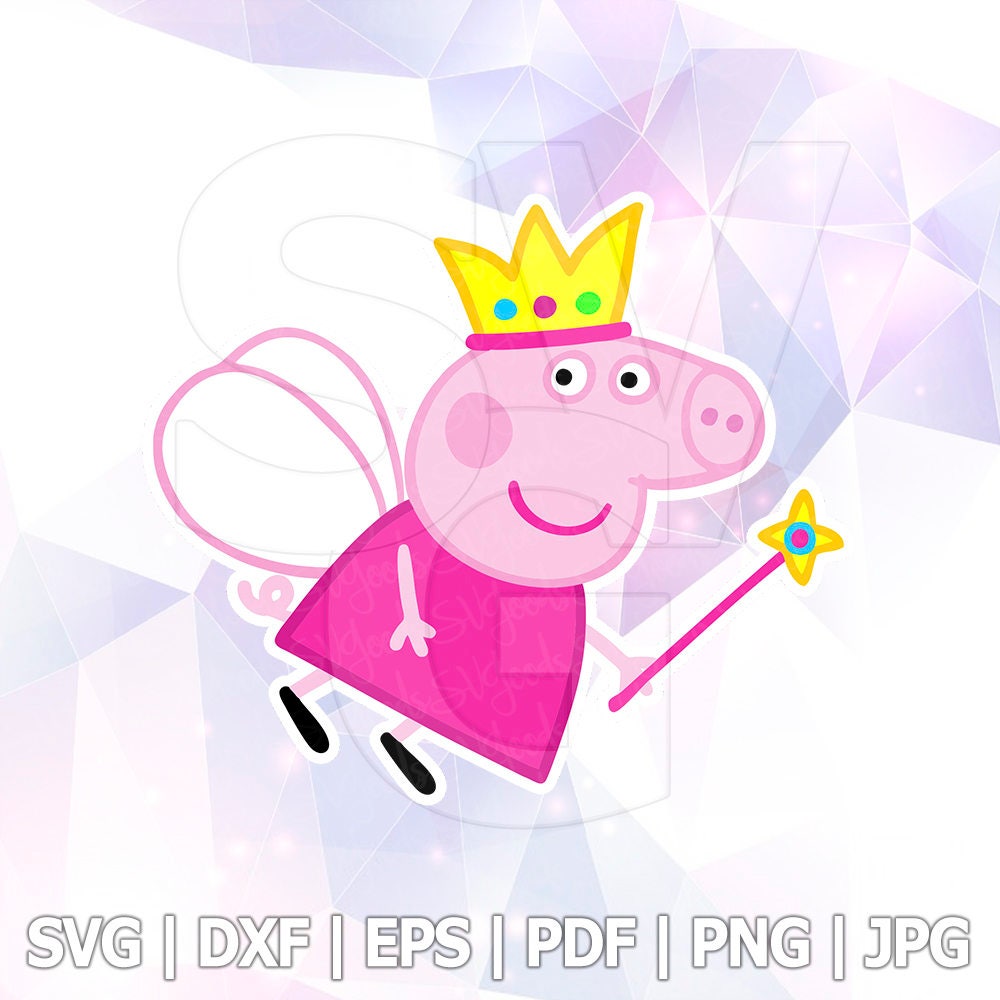 Free Free 143 Princess Peppa Pig Svg SVG PNG EPS DXF File