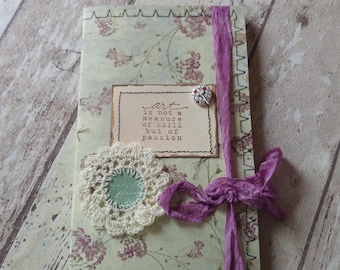 DIY Junk Journal Smash Book 12.5 x 21 cm